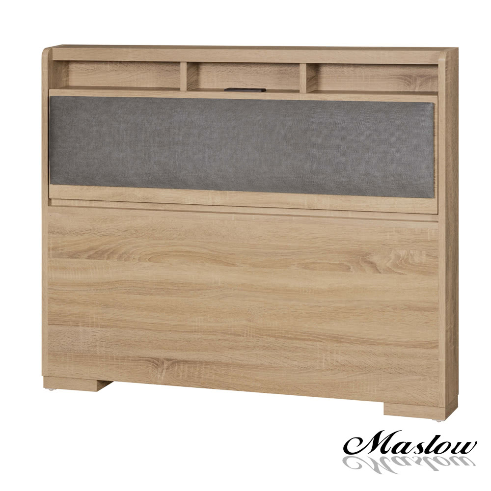 Maslow 尼爾12公分加厚型床頭片單人3.5尺(3色)優