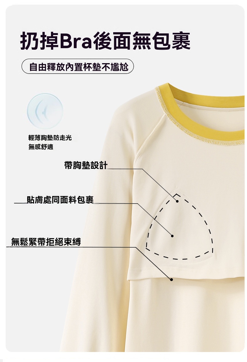 藍尼居家 ★帶胸墊棉質胸章睡裙(女睡衣/家居服/連身式) 推