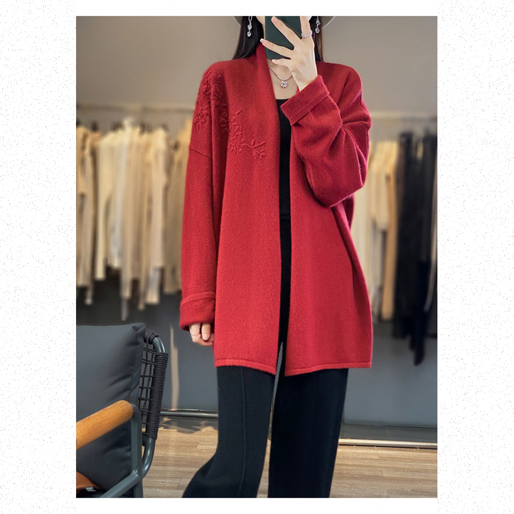 Very Buy 非常勸敗 預購/100%羊毛針織開衫女裝秋