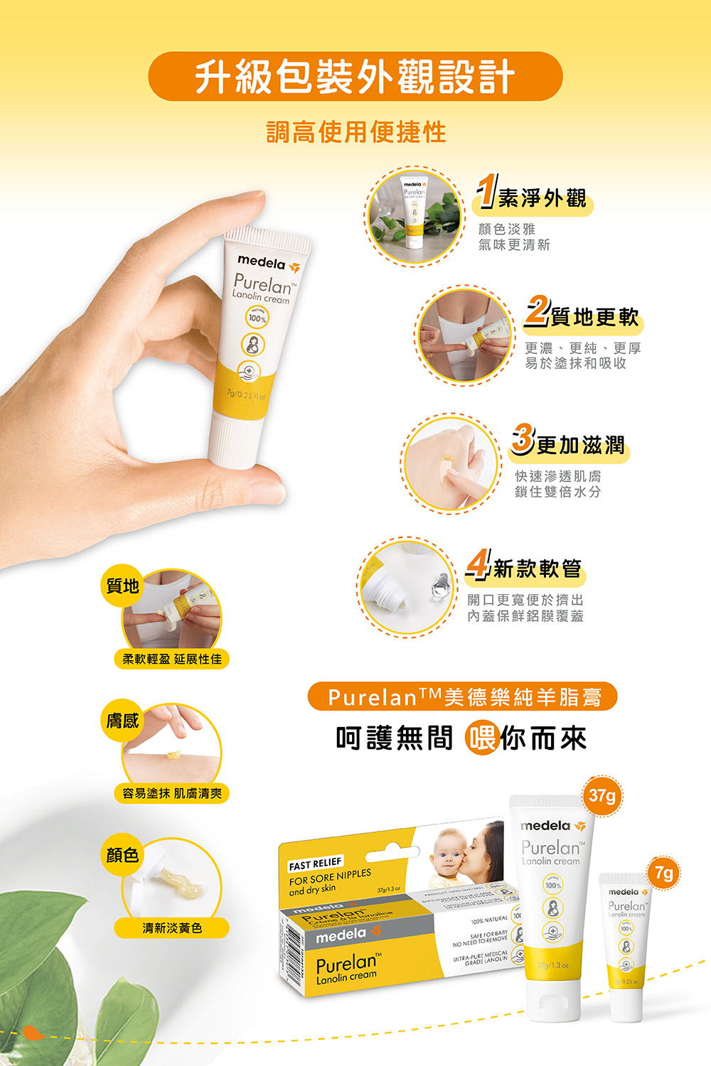 PurelanTM美德樂純羊脂膏