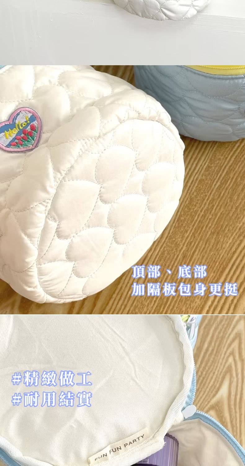 精緻做工 耐用結實 頂部、底部 加隔板包身更挺 