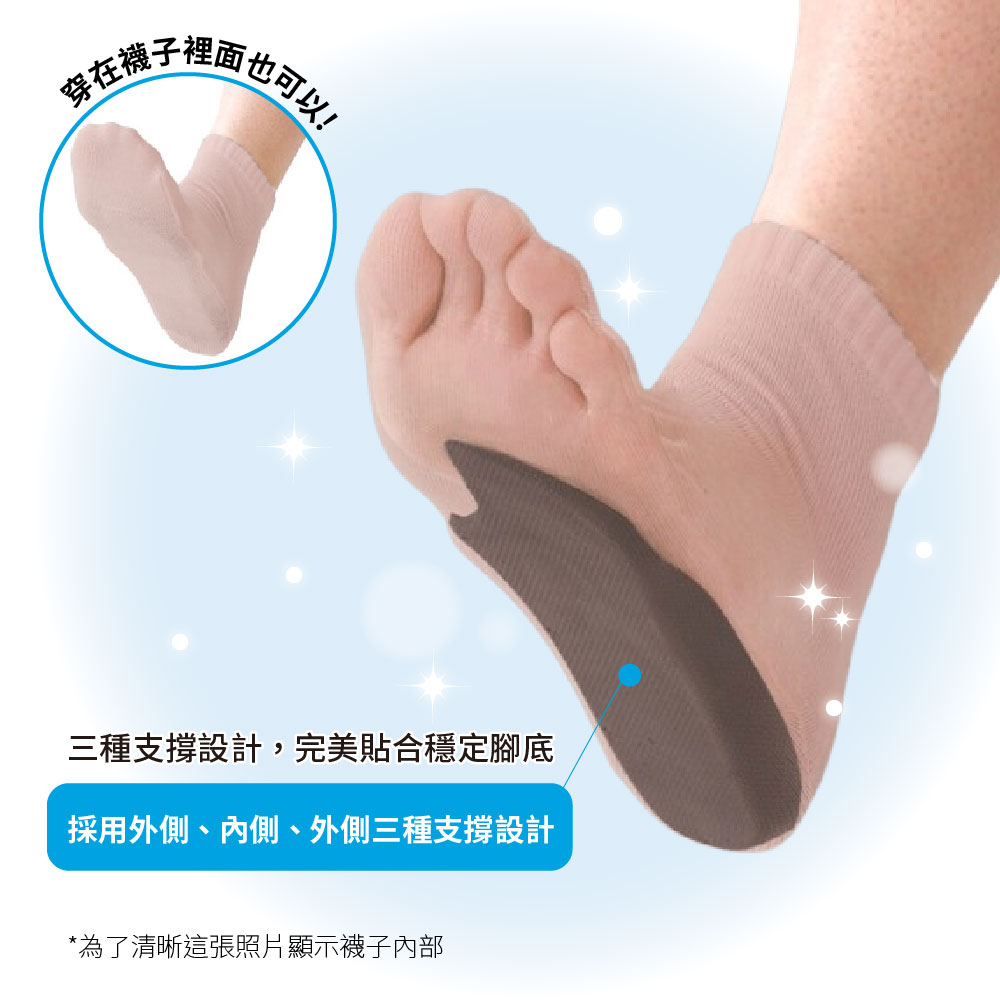 日本CERVIN 大井勝壽監修O型腿調整鞋墊 1雙(日本進口