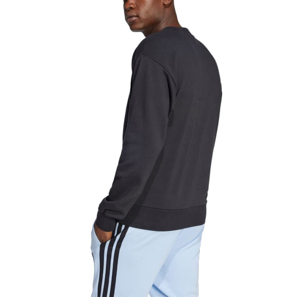 adidas 愛迪達 圓領長袖T恤 運動 休閒 M BL F