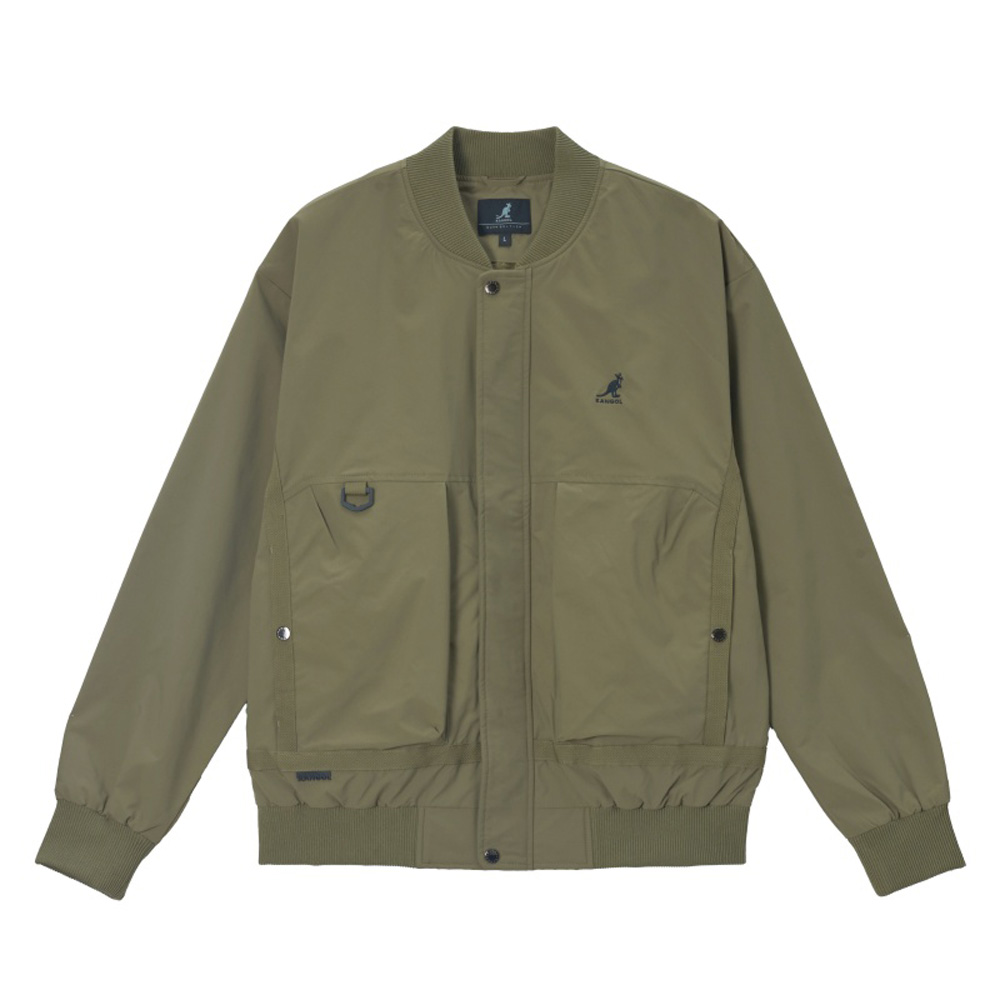KANGOL 外套 軍綠 剪裁 飛行外套 中性(645514