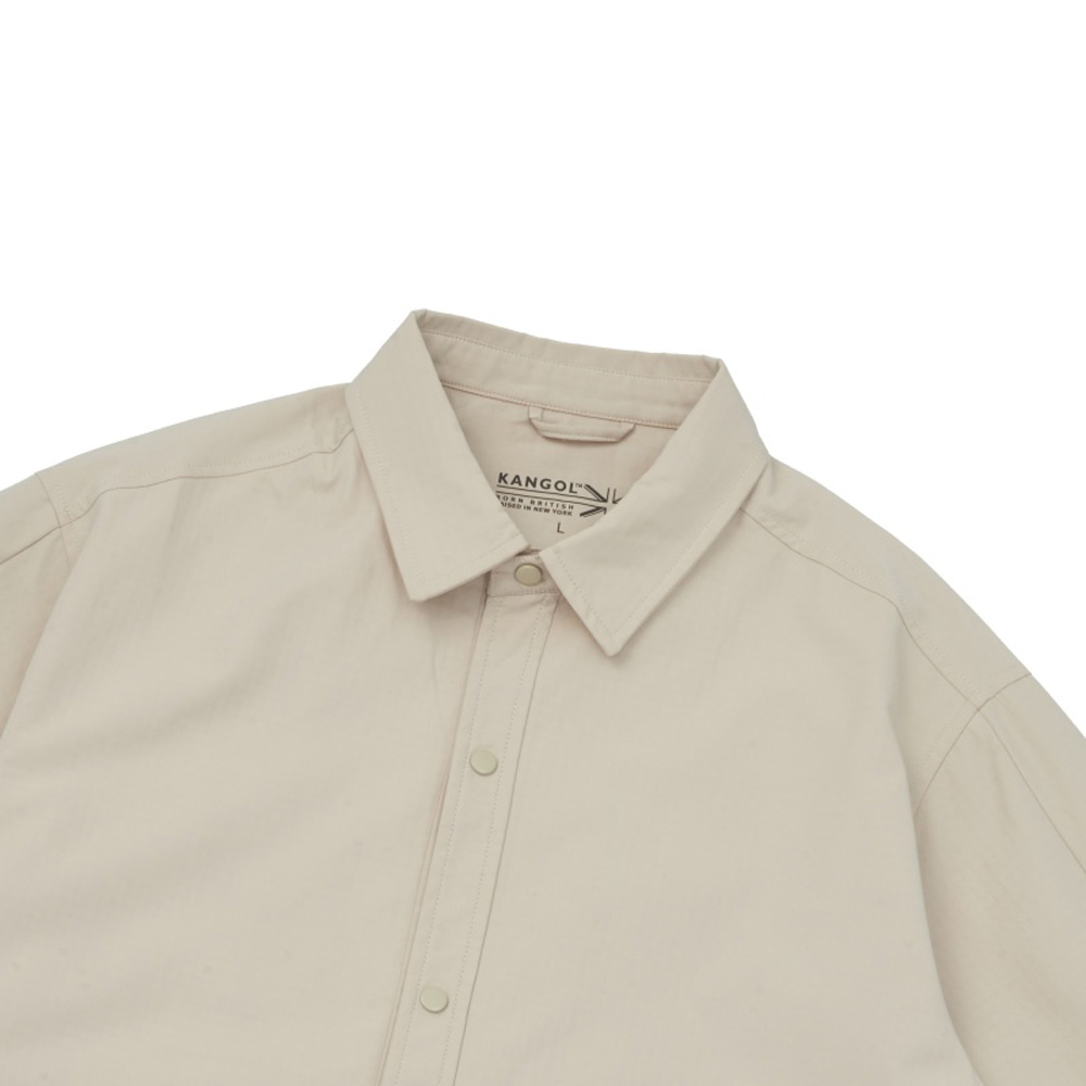 KANGOL 襯衫 卡其 工裝 襯衫外套 中性(645514