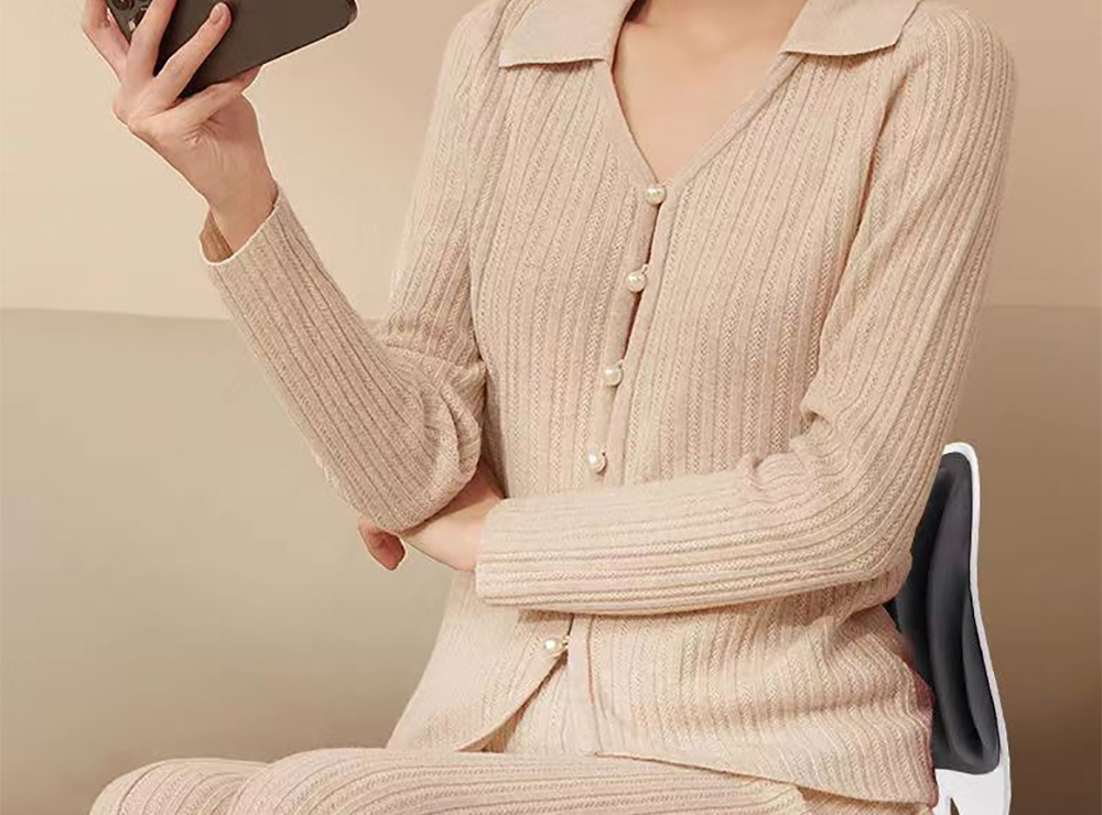 MUAN 一體式護腰靠背坐墊 矯姿防駝腰靠墊 減壓美臀坐墊 