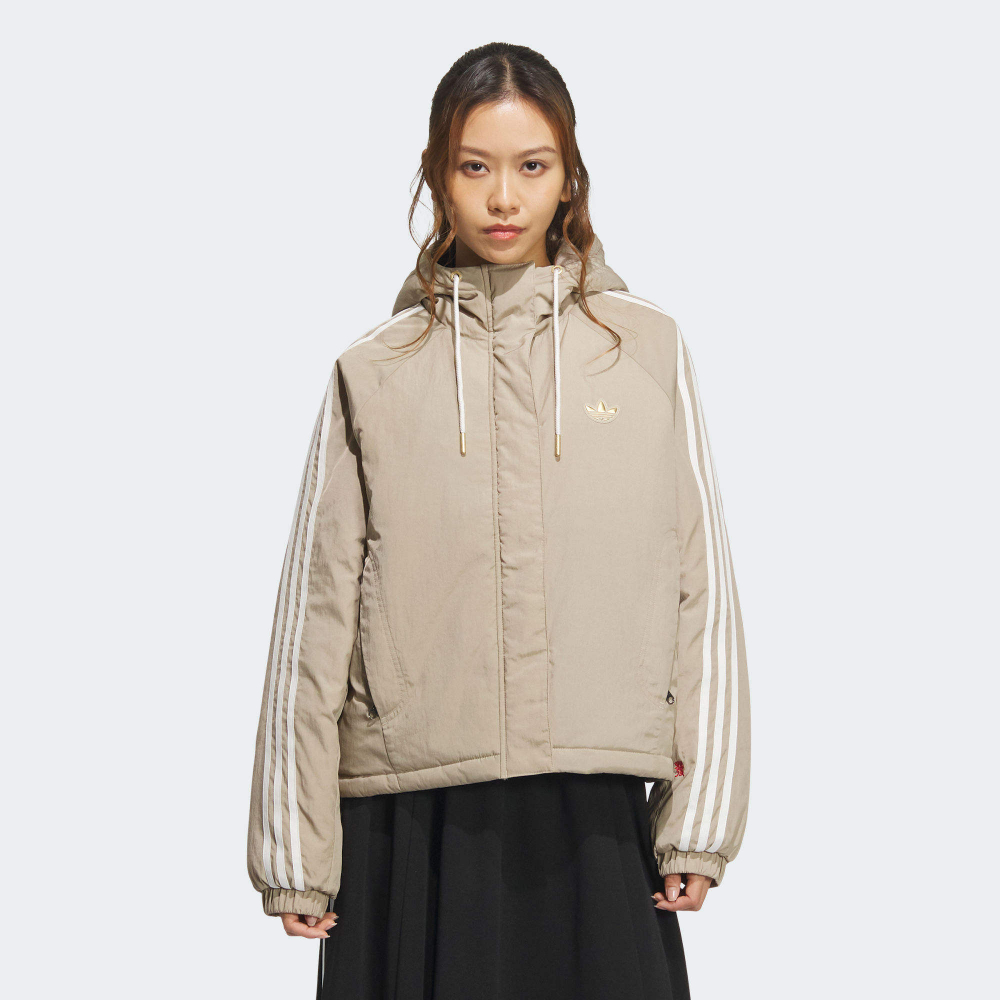 adidas 愛迪達 外套 女 運動連帽外套 保暖 CNY新