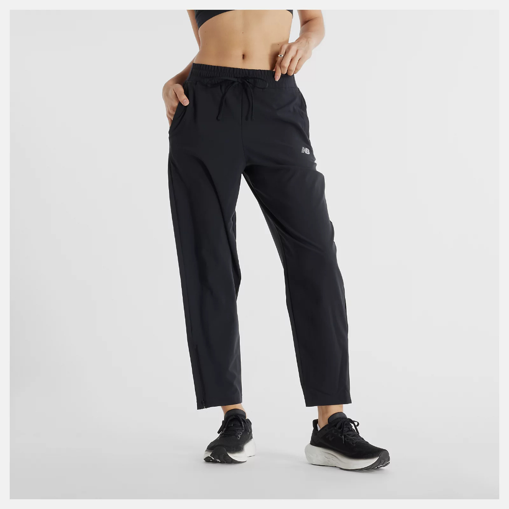 NEW BALANCE 長褲 女 運動褲 美規 黑 WP43