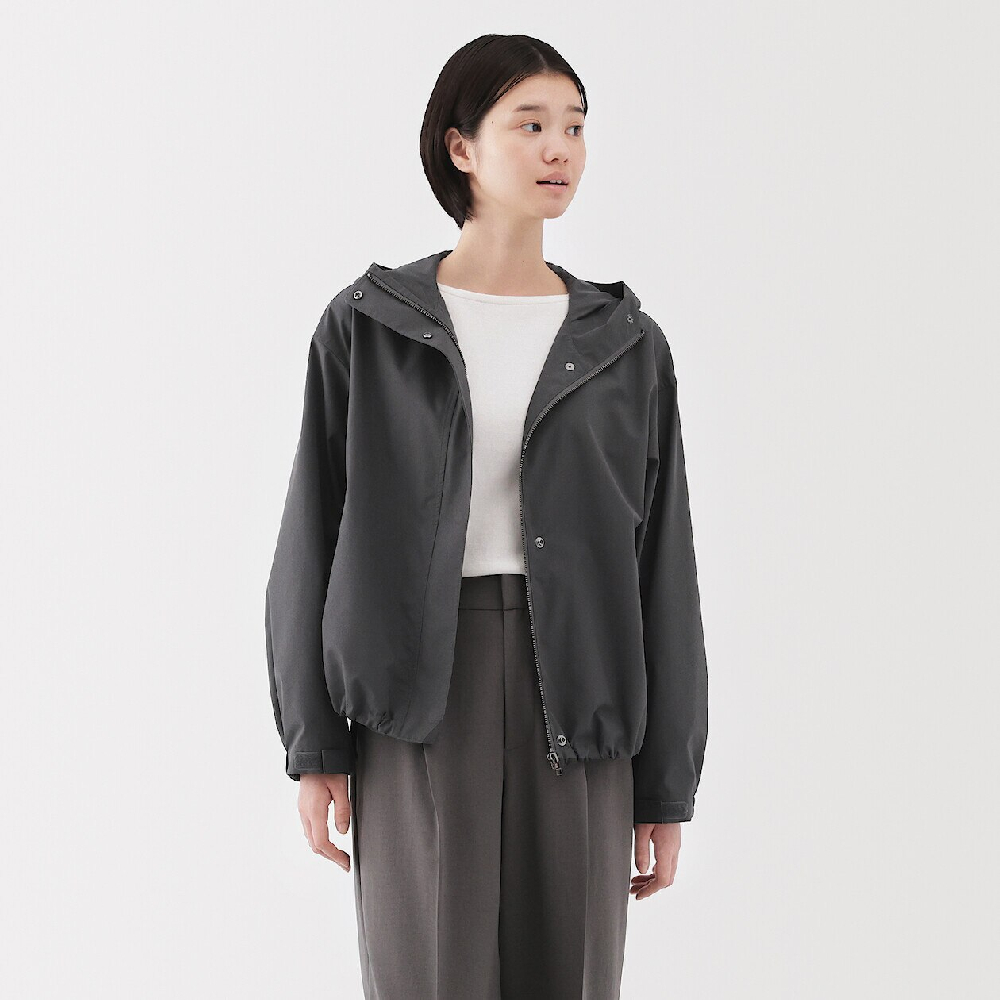 MUJI 無印良品 女撥水加工連帽外套(共5色)品牌優惠 MUJI 無印良品 女撥水加工連帽外套(共5色)品牌優惠