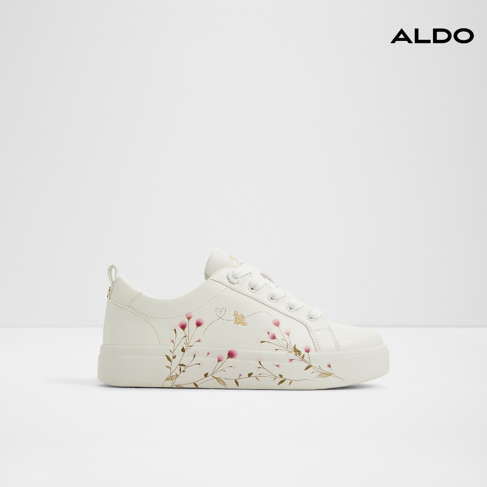 ALDO WILDFLOWERS-時尚優雅花卉造型小白鞋-女