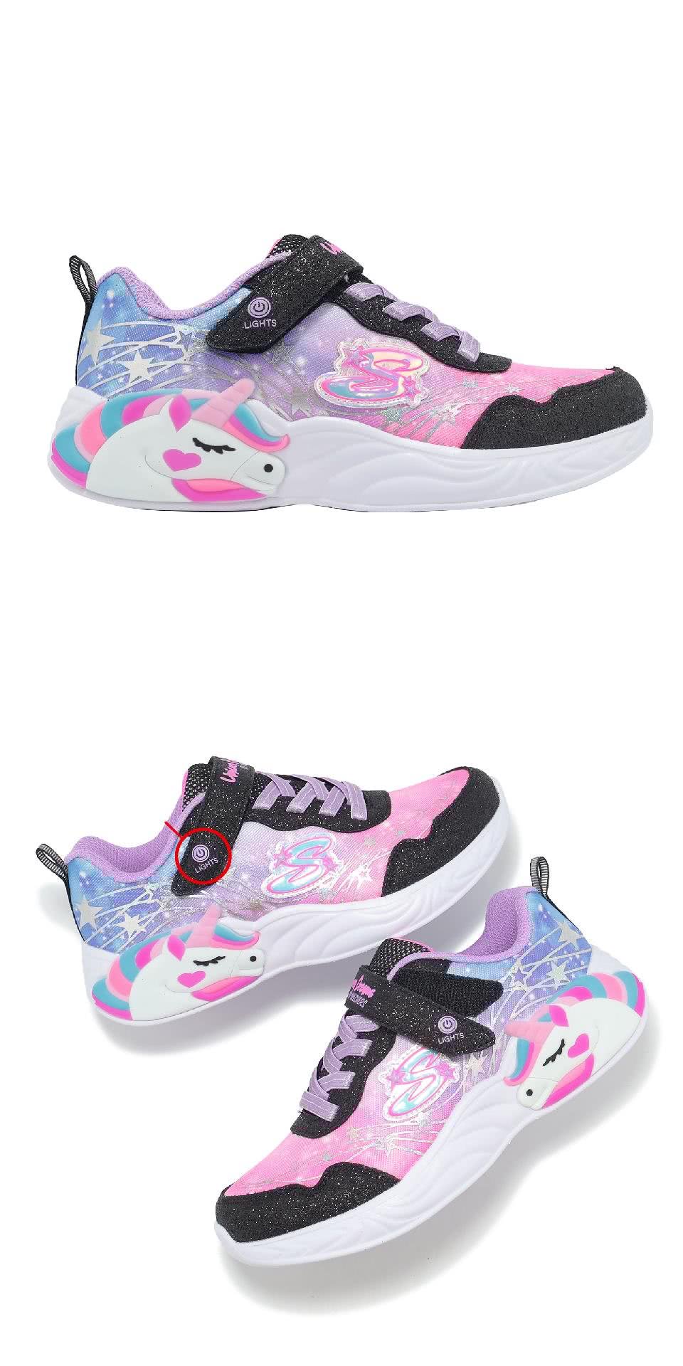 SKECHERS 燈鞋 S Lights-Unicorn D