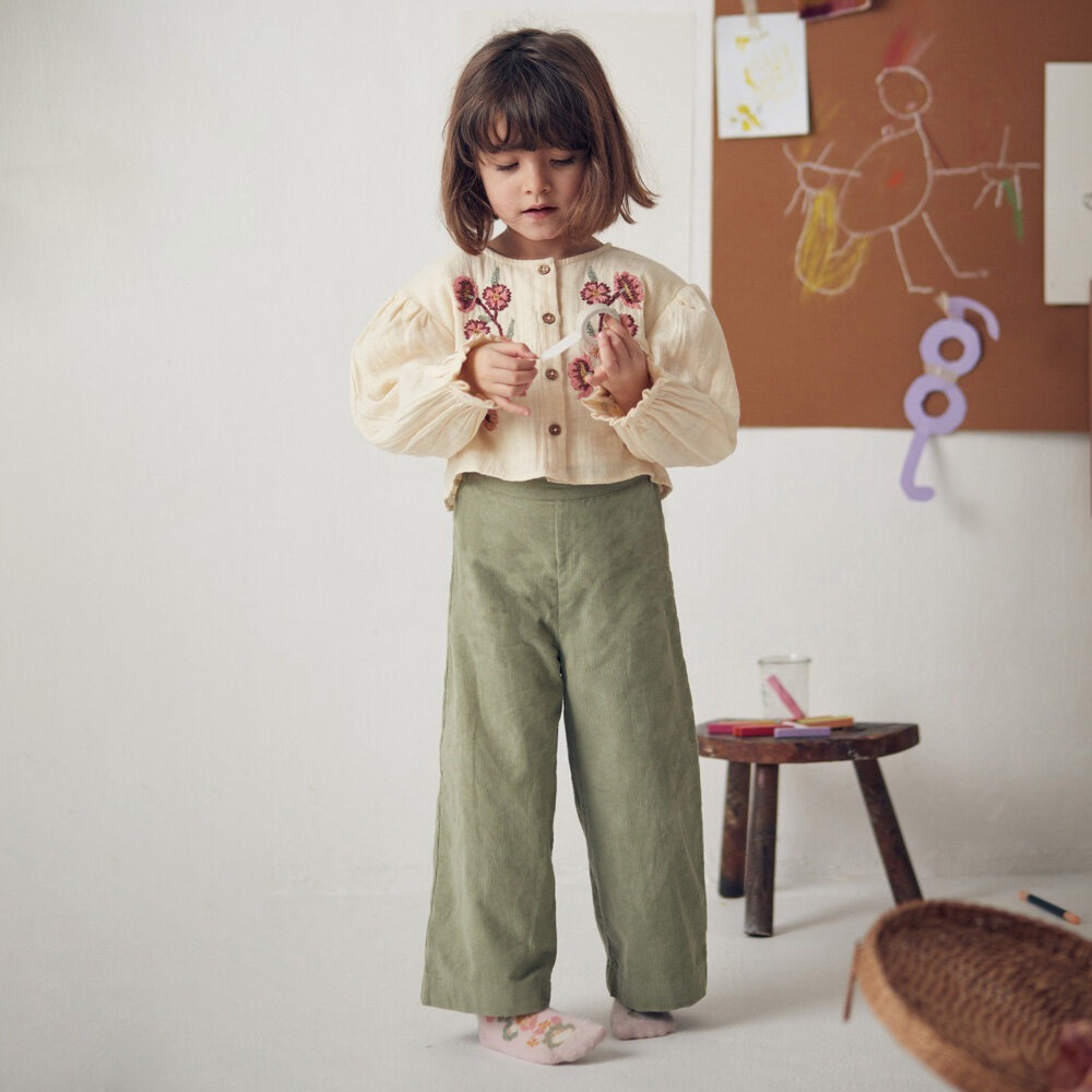 LOUISE MISHA CELINA花朵公主袖上衣 推薦