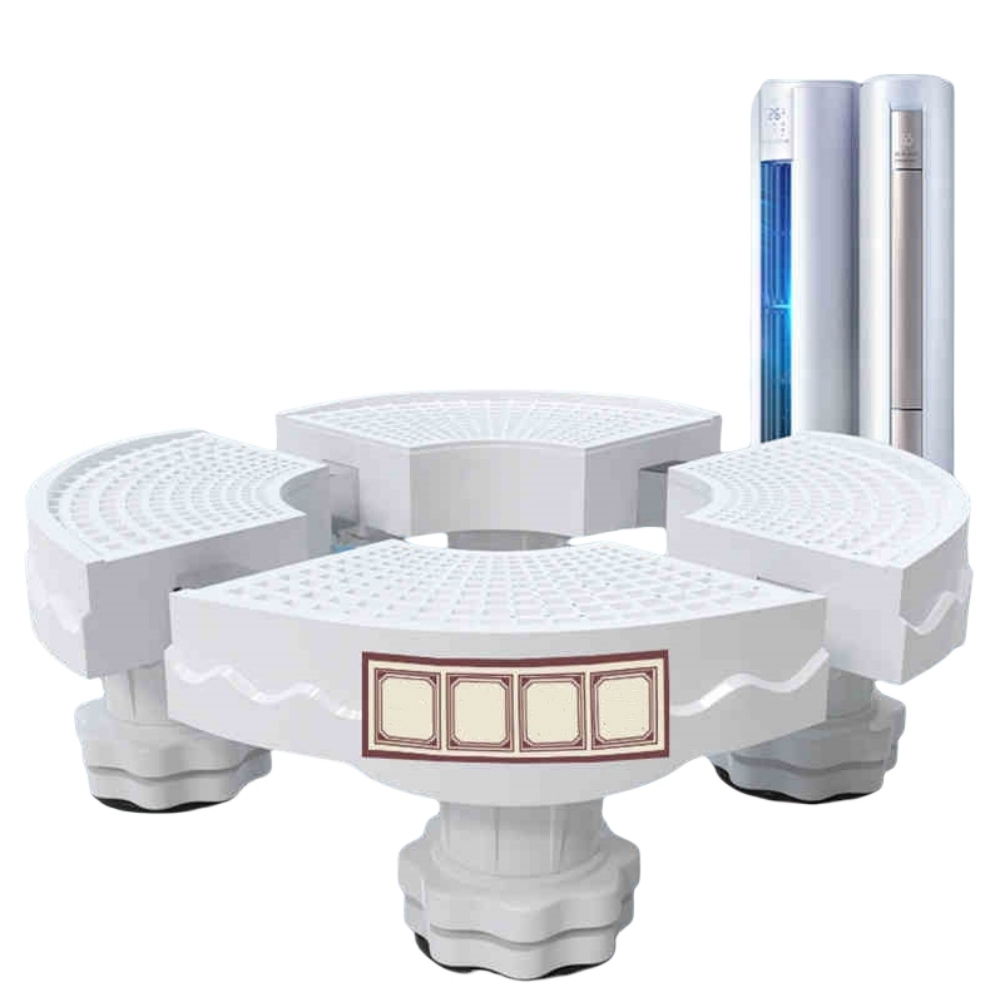 巨匠 圓形空調底座 橢圓形加高支架 加厚加重花盆盆景托架(空