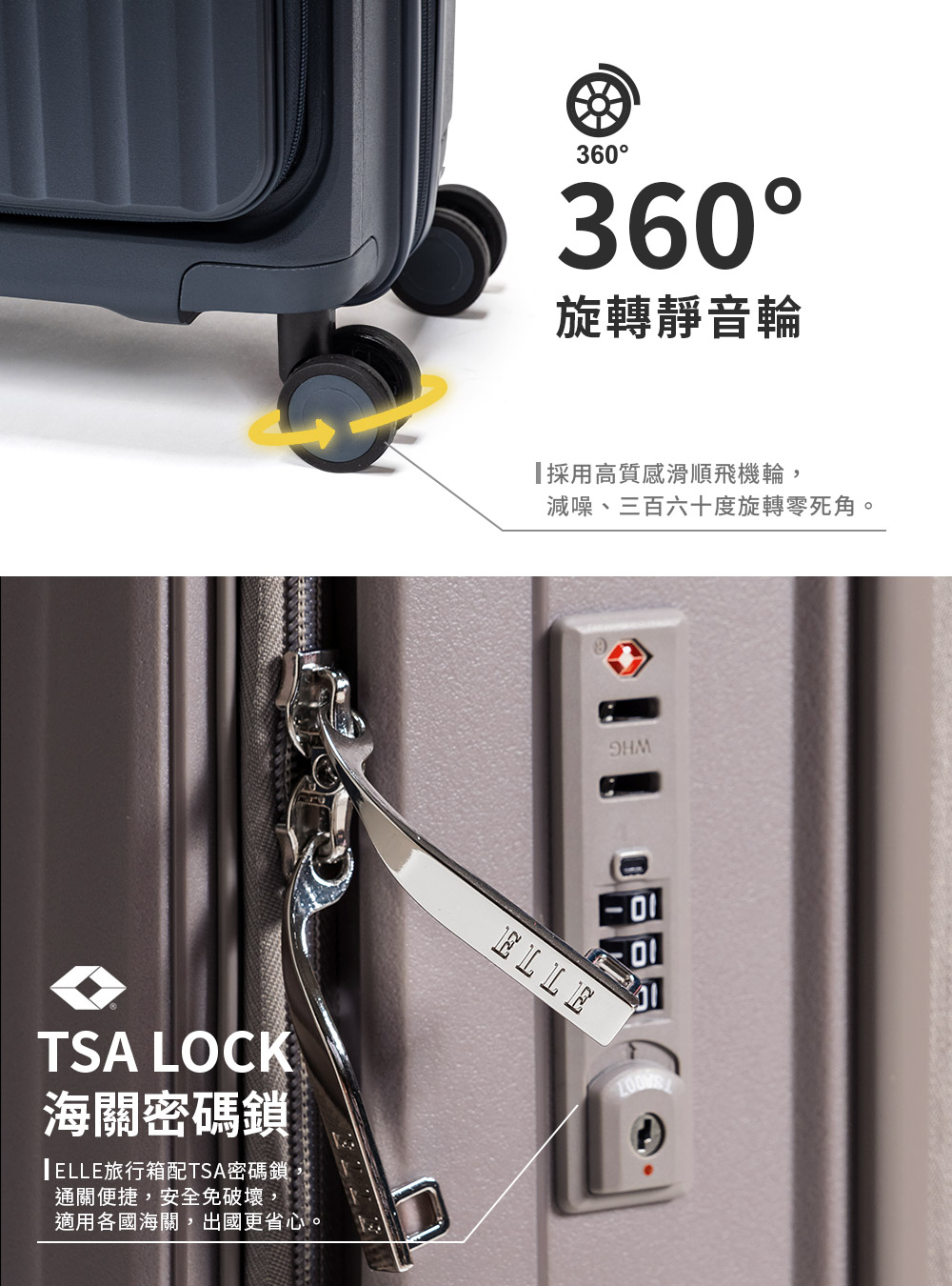 ELLEæè¡ç®±éTSAå¯ç¢¼é