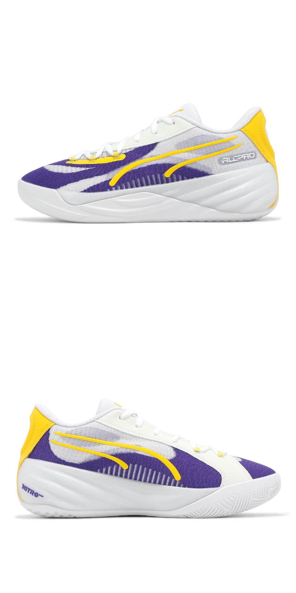 PUMA 籃球鞋 All-Pro Nitro LA 男鞋 白
