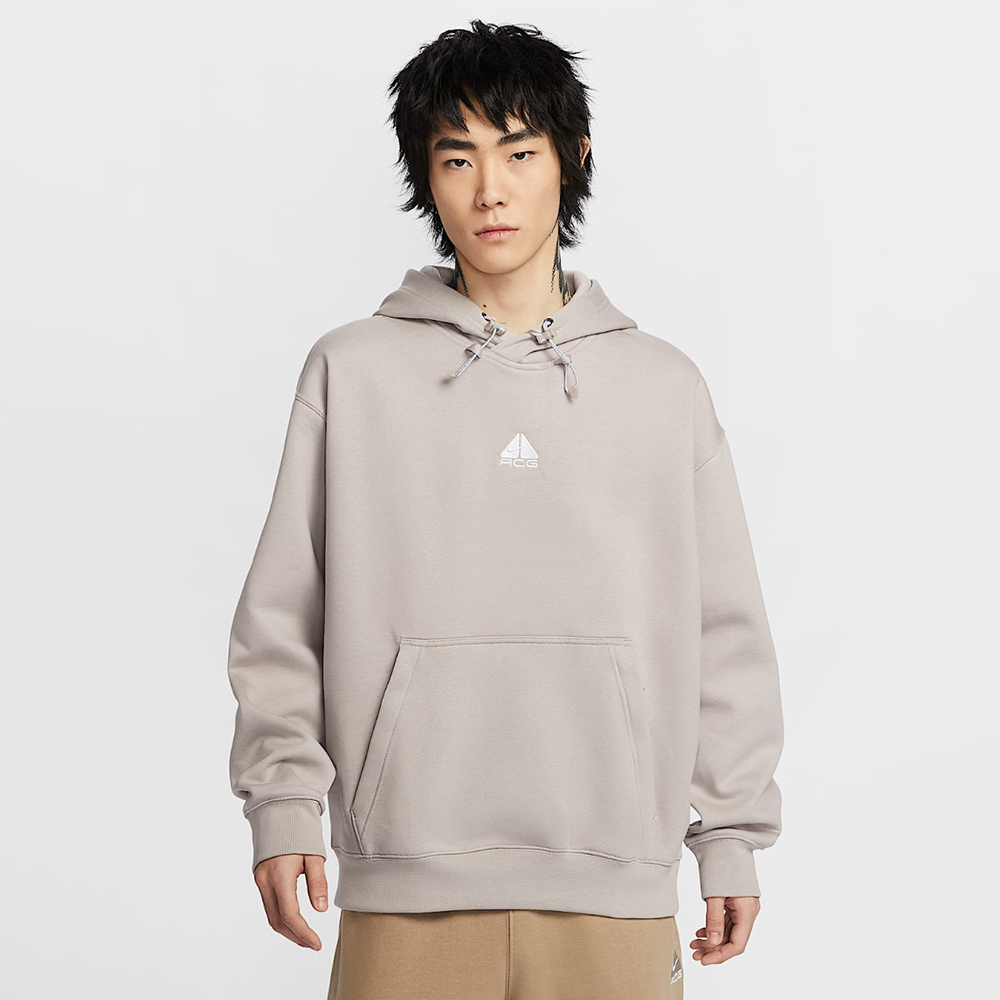 NIKE 耐吉 長袖上衣 男 女 帽T 防潑水 寬鬆版 AS