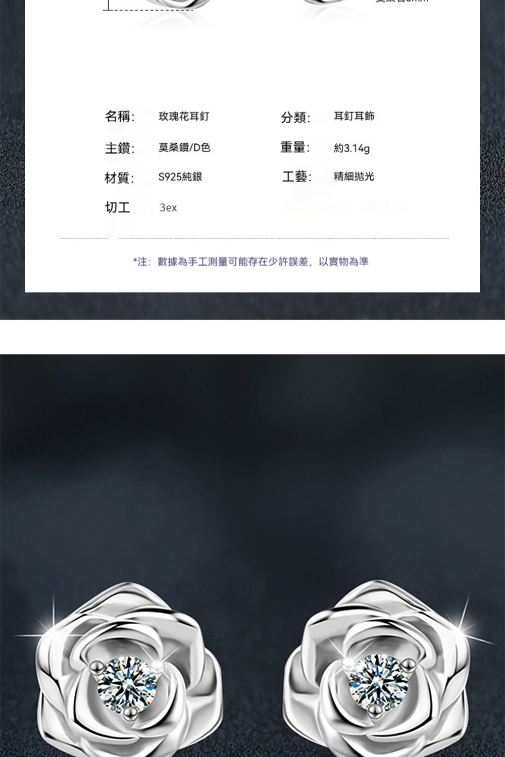 注數據為手工測量可能存在少許誤差,以實物為準