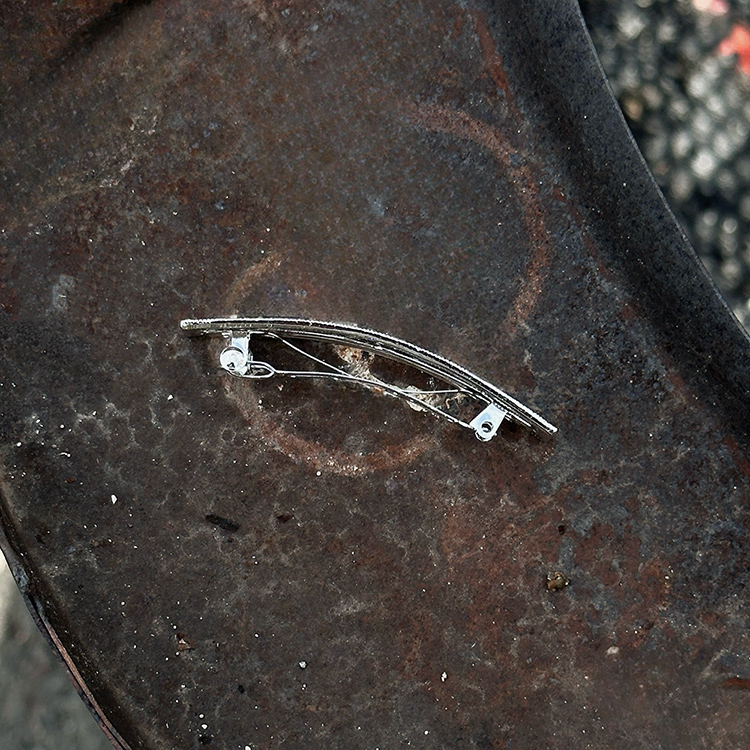 MOON MOON ACC. |彈簧夾|篤定 • 鋯石長方形 MOON MOON ACC. |彈簧夾|篤定 • 鋯石長方形