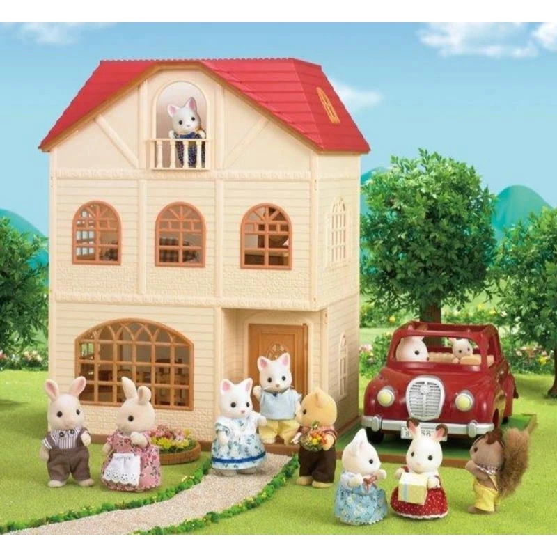 【森林家族】特價組合 冰淇淋車+森林家族 Sylvanian