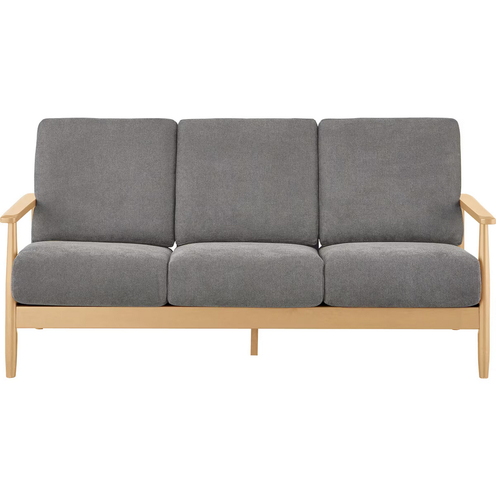 NITORI 宜得利家居 ◎布質3人用沙發 IG01 DGY