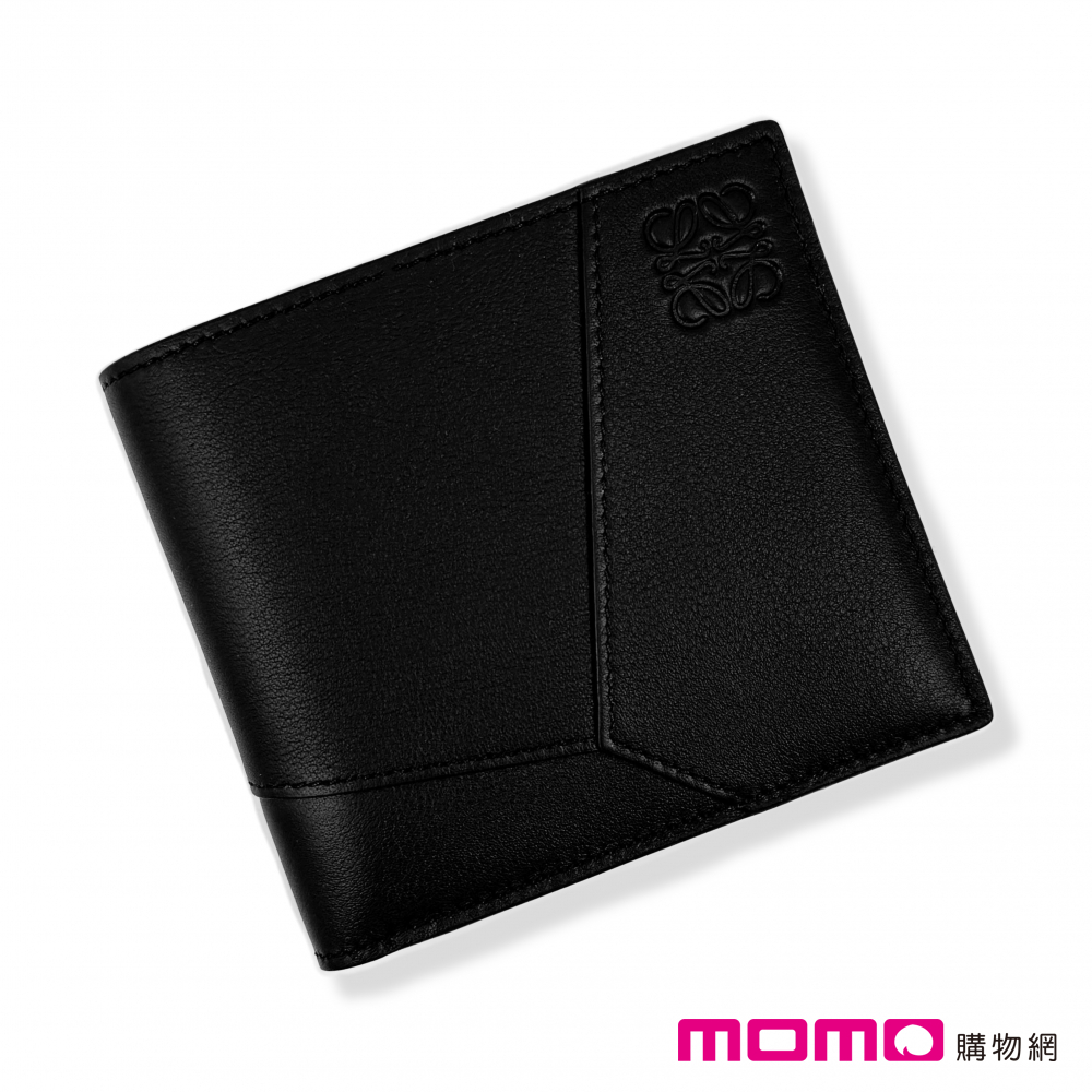 LOEWE 羅威 Puzzle 八卡 短夾/錢包(黑色)好評