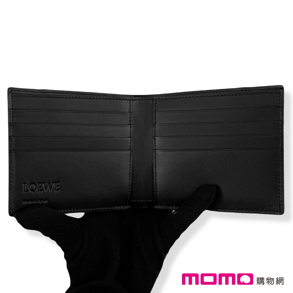 LOEWE 羅威 Puzzle 八卡 短夾/錢包(黑色)好評
