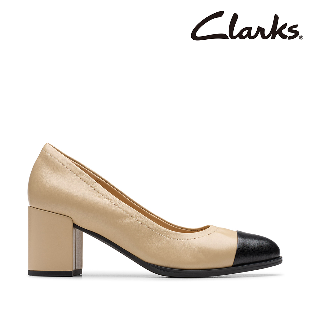 Clarks 女鞋 Freva55 Lux 經典拚接設計高粗