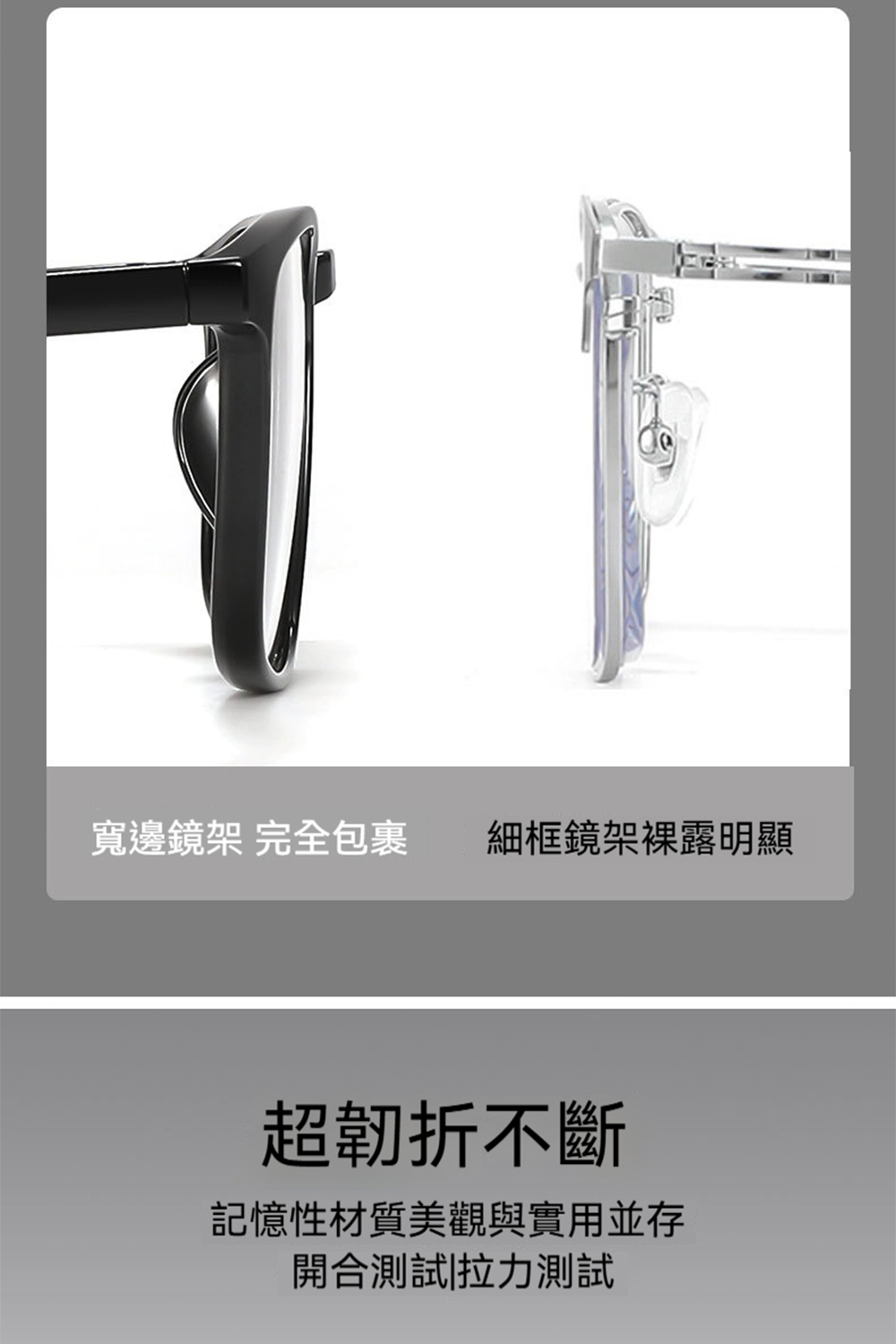 å¯¬éé¡æ¶ å®å¨åè£¹ ç´°æ¡é¡æ¶è£¸é²æé¡¯ è¶éæä¸æ· è¨æ¶æ§æè³ªç¾è§èå¯¦ç¨ä¸¦å­ éåæ¸¬è©¦æåæ¸¬è©¦ 