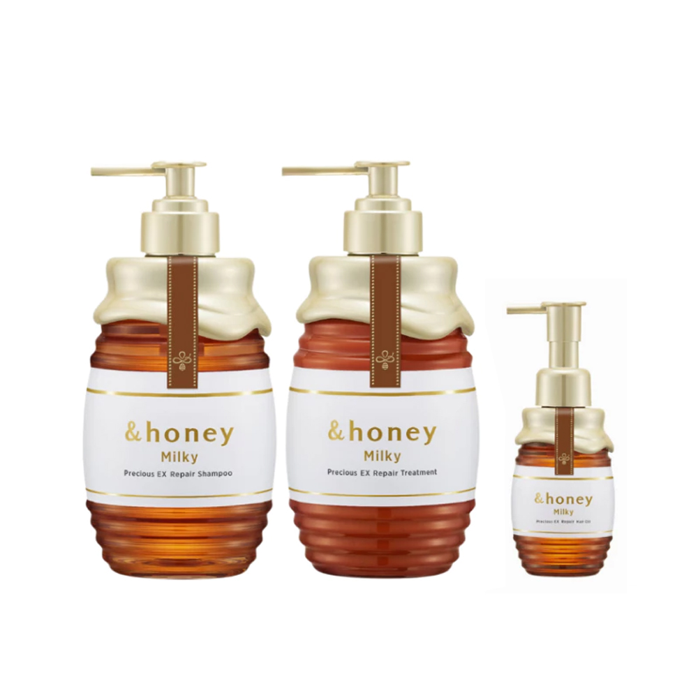 台隆手創館 &honey milky蜂蜜頂級滋潤修復洗護系列
