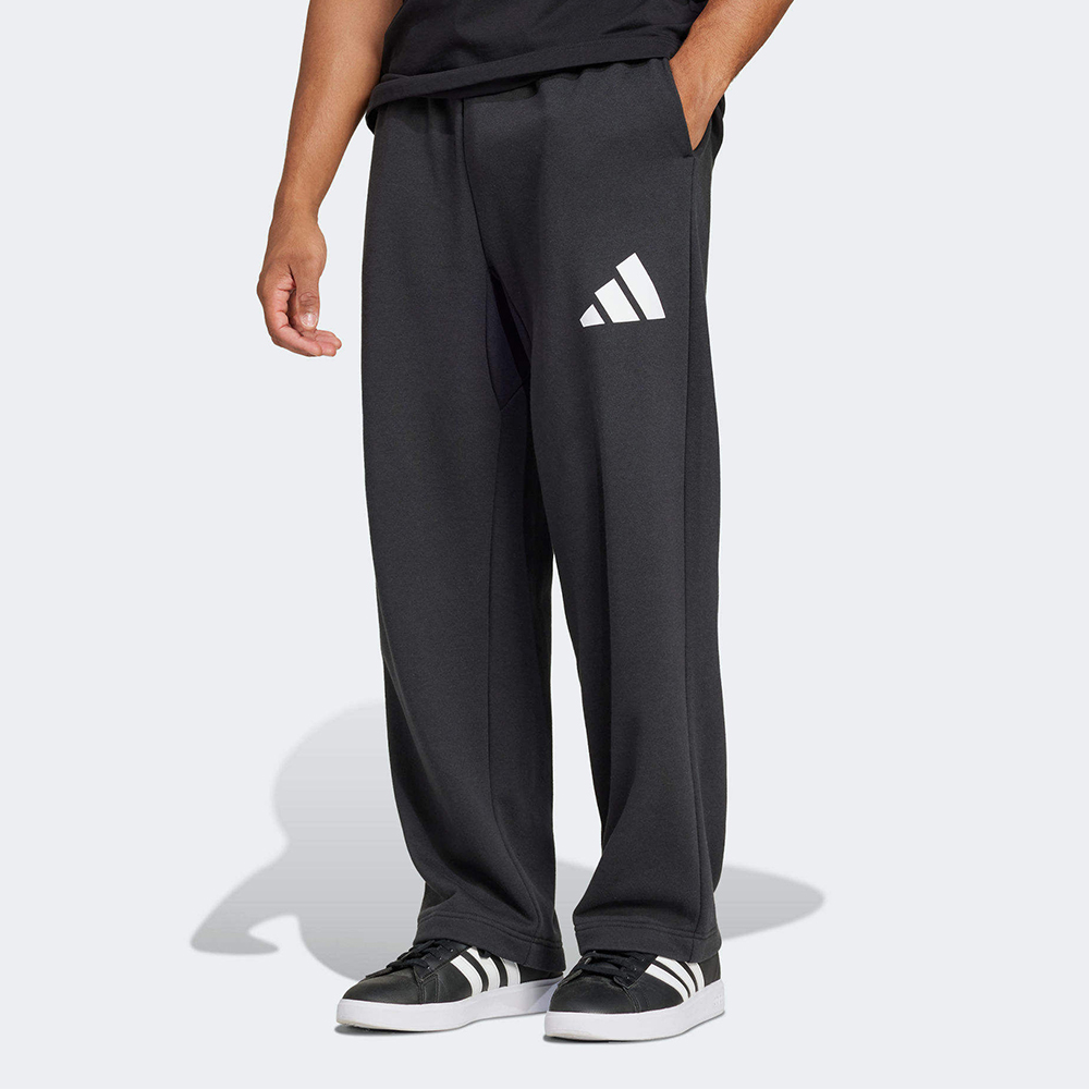 adidas 愛迪達 M Wide Pant FT 男款 黑