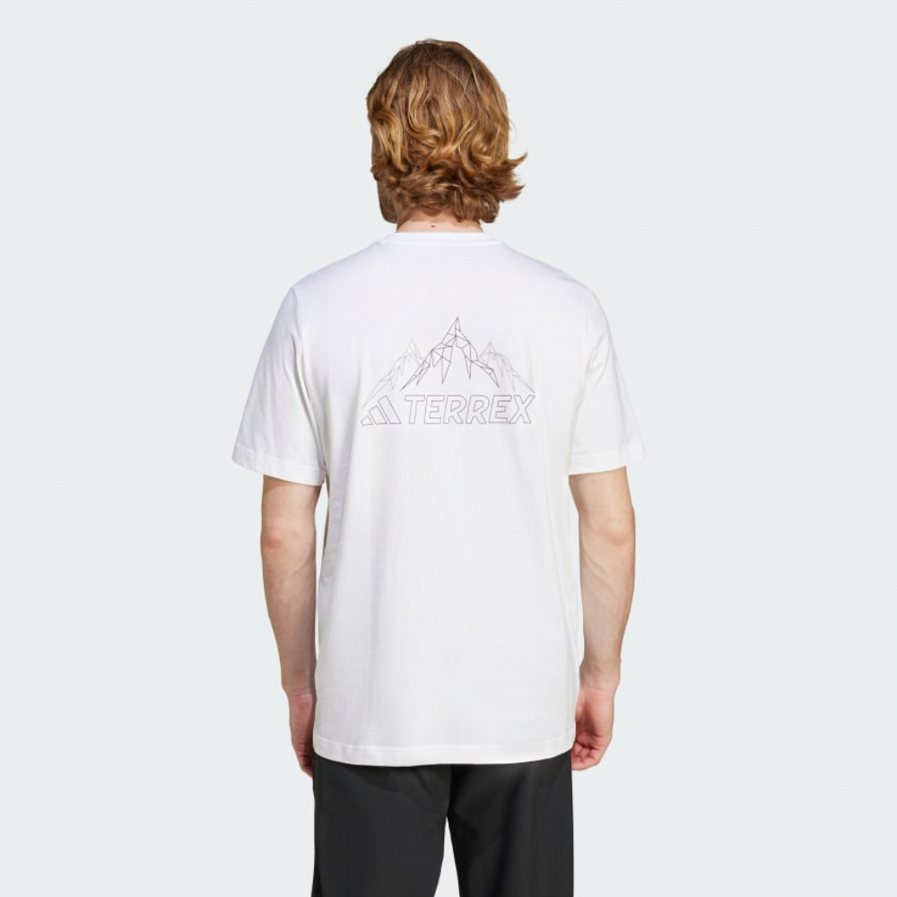 adidas 愛迪達 短袖上衣 男 運動 TX MOUNTA