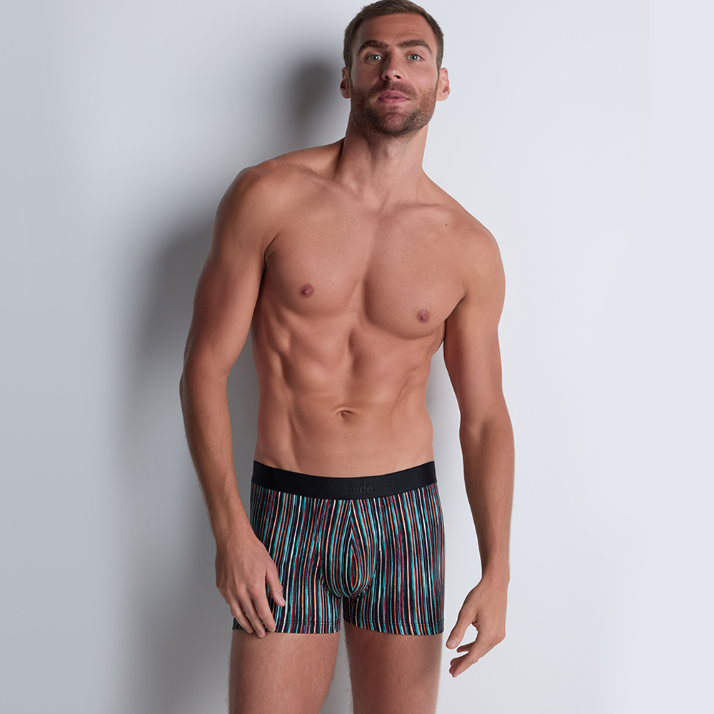 Aubade 二件組長版頂級莫代爾棉 法國進口 彈性平口男褲