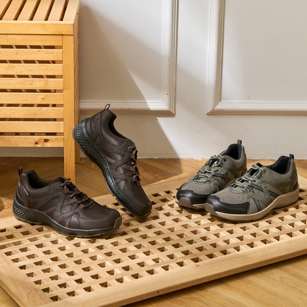 MOONSTAR 月星 4E防水止滑系列-悠遊高機能鞋(藻綠