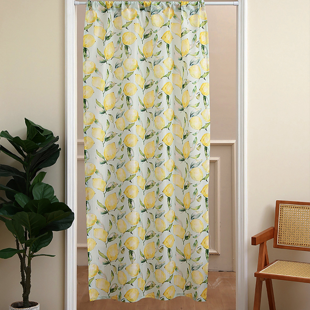 PLUSIEURS 檸檬樹Lemon Tree加長門簾(寬9