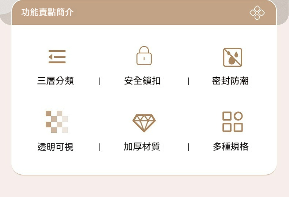 茉家 階梯式皮質提手三層醫藥箱(2入) 推薦