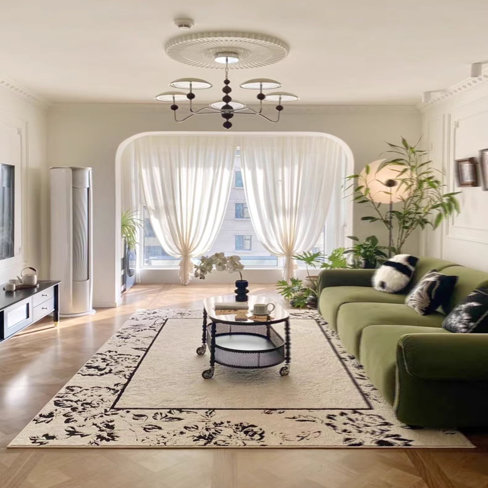 皇家伯爵旗艦店 地毯 法式中古地毯 茶幾沙發毯240CM3