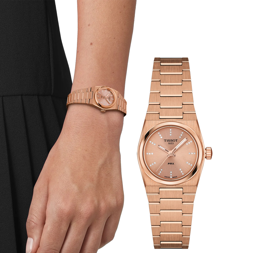 TISSOT 天梭 官方授權 PRX系列 25mm 魅力時尚