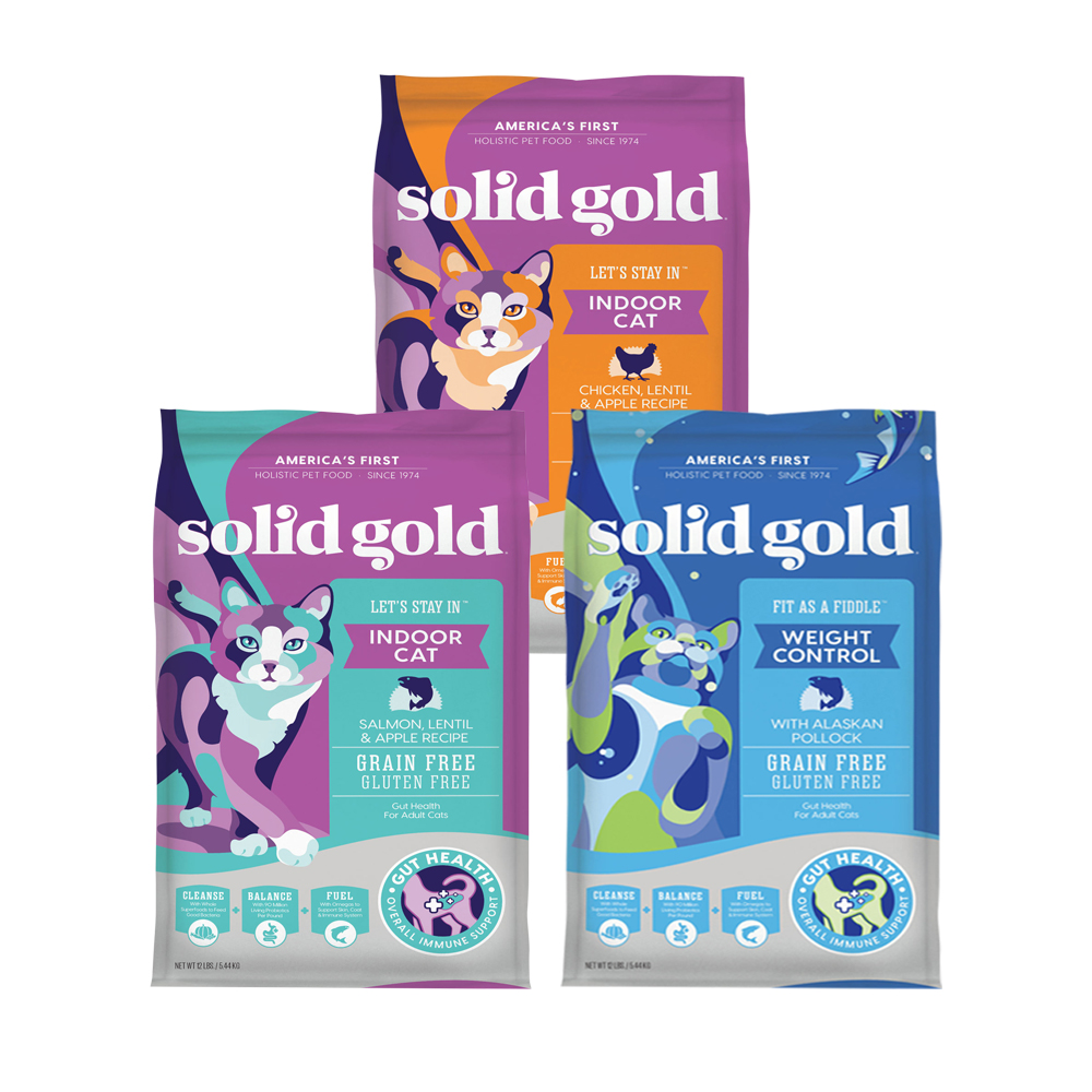 Solid gold 素力高 無穀貓糧5.44kg-體態鱈魚 Solid gold 素力高 無穀貓糧5.44kg-體態鱈魚