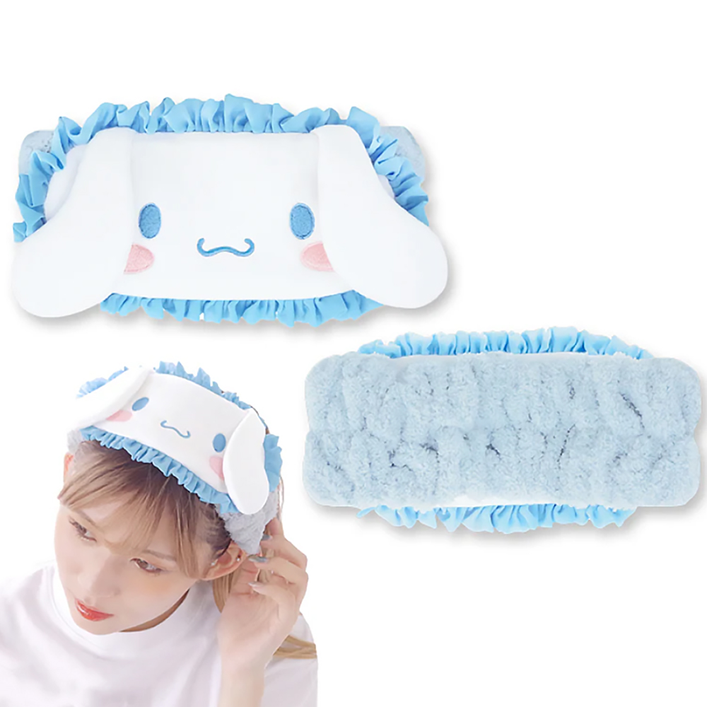 小樽漁場 日本正版 Sanrio 大耳狗 立體造型 洗臉頭巾