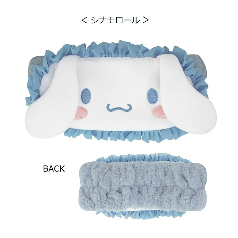 小樽漁場 日本正版 Sanrio 大耳狗 立體造型 洗臉頭巾