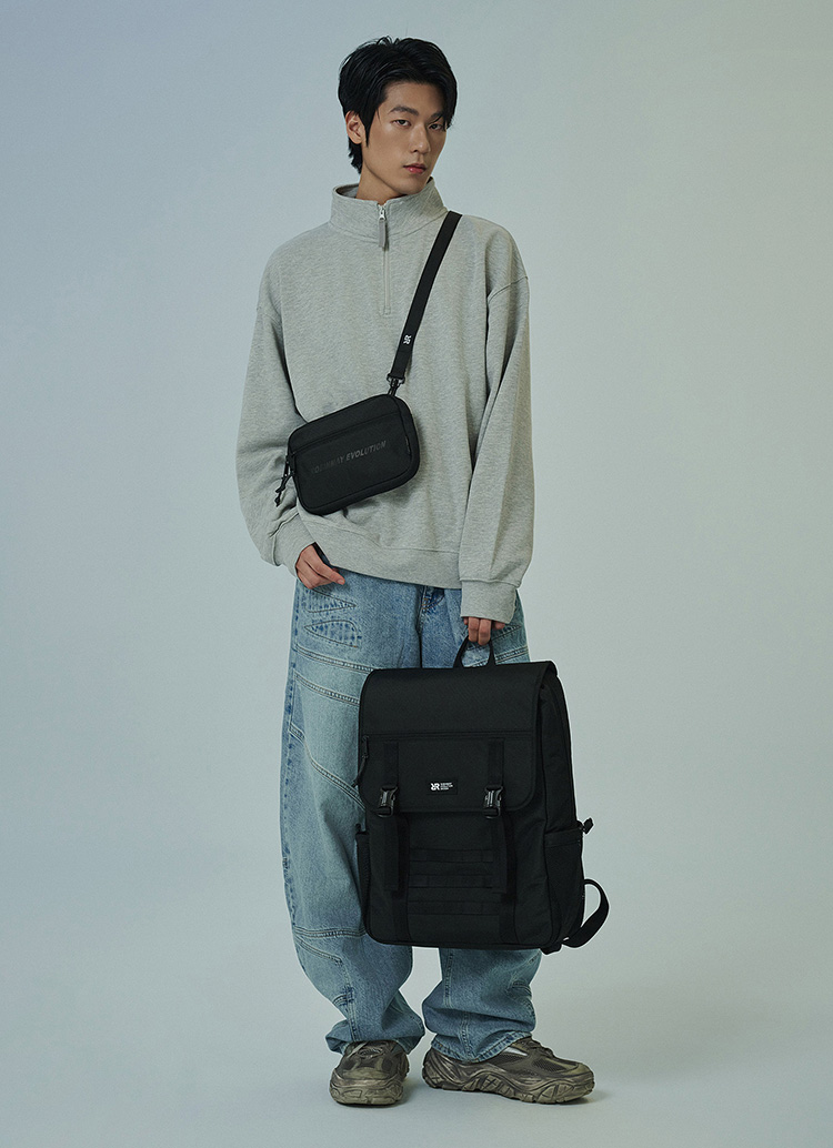 ROBINMAY 拉特機能後背包(插扣、拉鍊封口/多色任選)