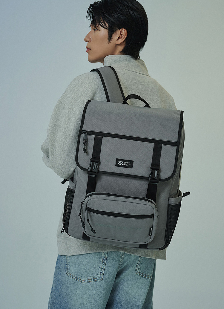 ROBINMAY 拉特機能後背包(插扣、拉鍊封口/多色任選)