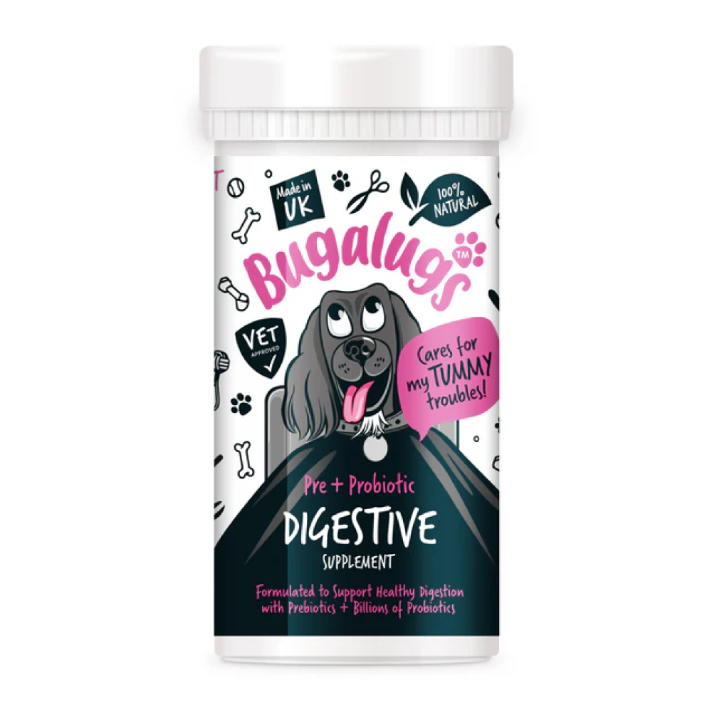 Bugalugs 寶寵麗 天然好腸胃保養粉 犬用80g(腸道