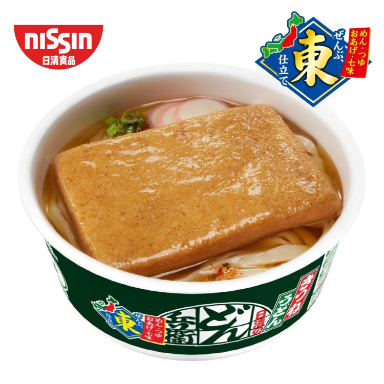 NISSIN 日清 咚兵衛油豆腐烏龍麵12入組(95gx6_