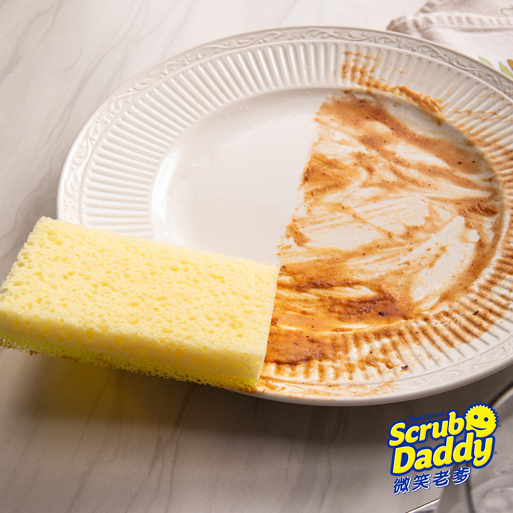 Scrub Daddy 微笑老爹 洗碗洗鍋最佳拍檔2入組(上