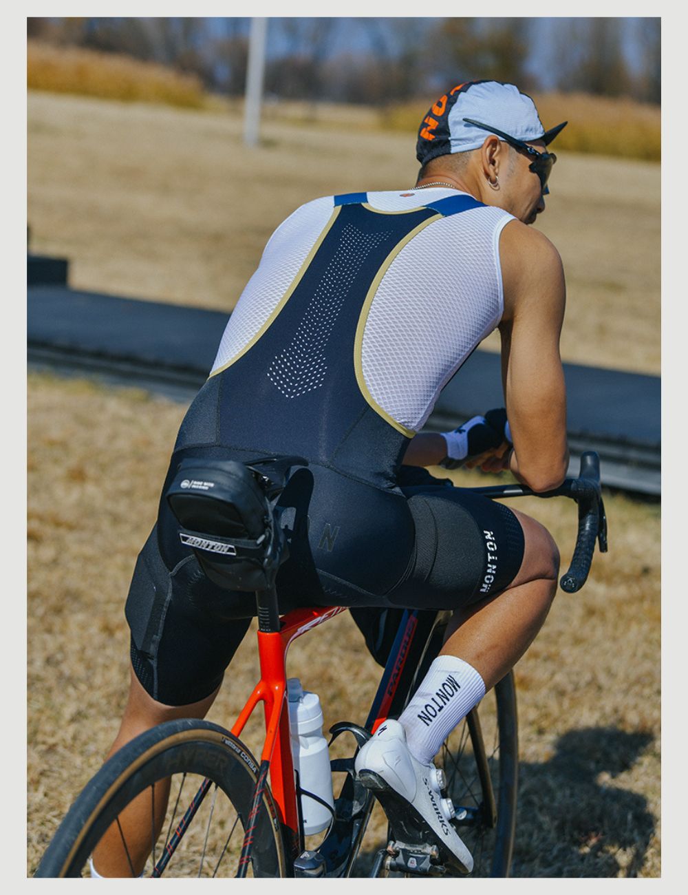 MONTON 23.行者男款背帶短褲 3色(男款自行車背帶短