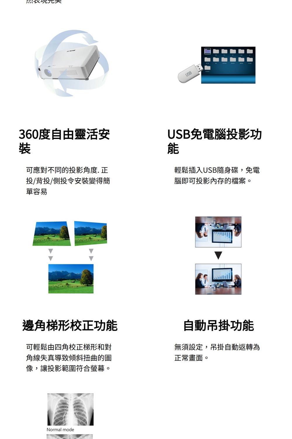 輕鬆插入USB隨身碟,免電