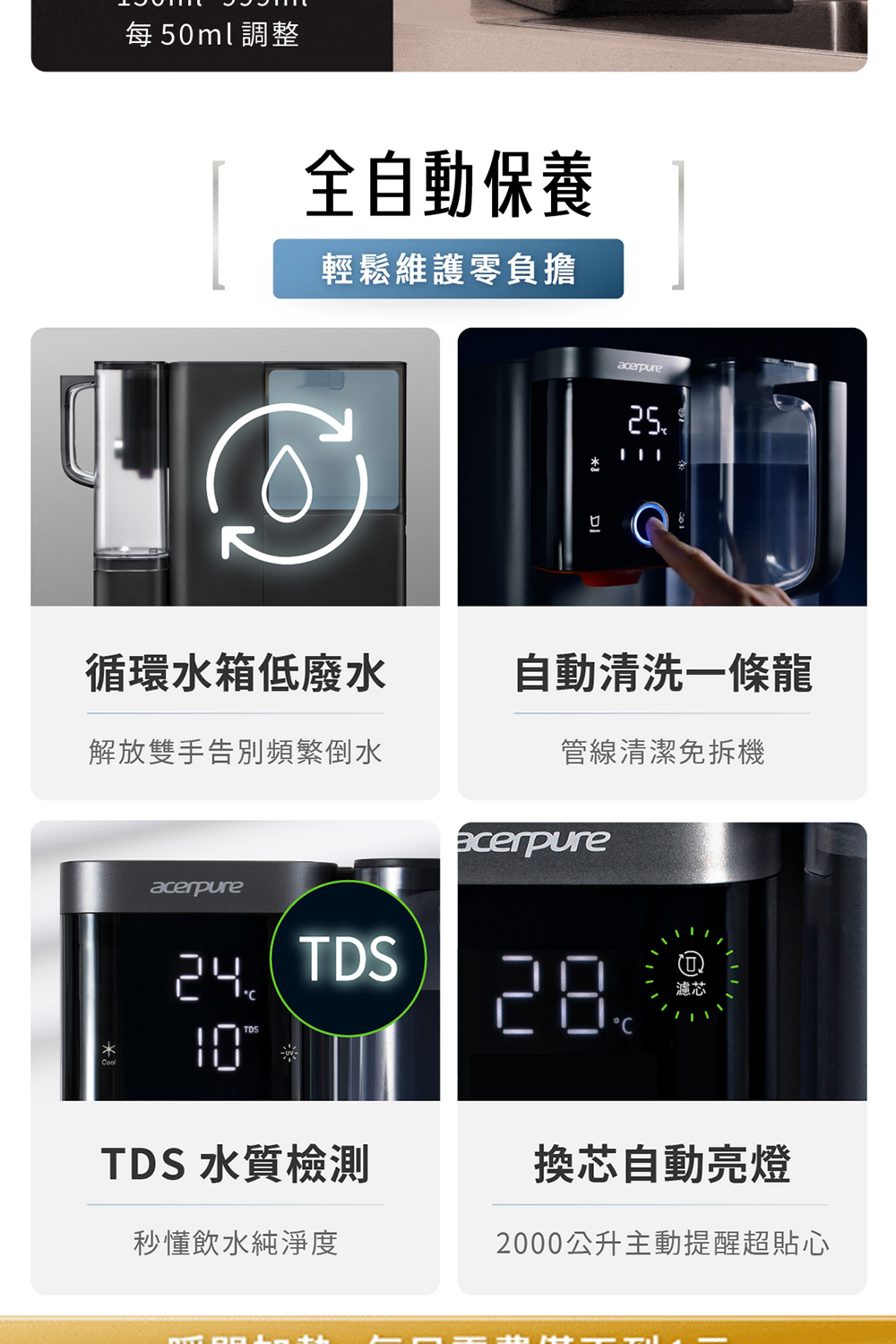 2000公升主動提醒超貼心