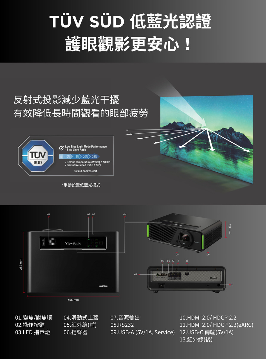 ViewSonic優派 X2-4K - 詳情6