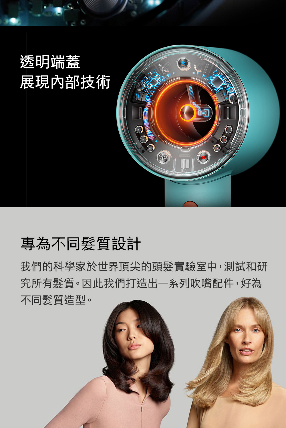 我們的科學家於世界頂尖的頭髮實驗室中,測試和研